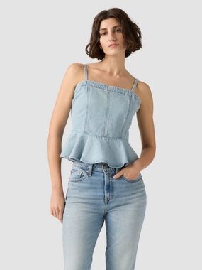 Levi's Women's Anderson Flounce Tank Top